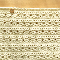 手編みのショール 3枚目の画像