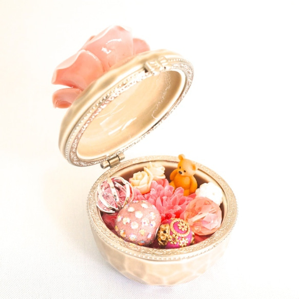 出售☆Kumaka和粉紅色珠子閃光禮物♡ 第1張的照片