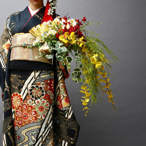 和装、洋装用ブーケ ⭐︎ブートニア付き sz199-4.jpg