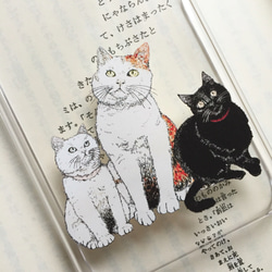 【受注生産】アリスのかわいい猫たち UVプリントスマホケース 4枚目の画像