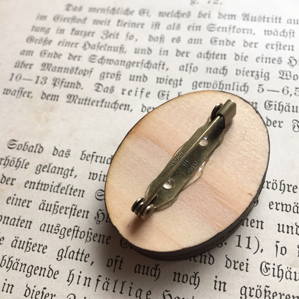 【送料無料】Picture Frame Brooch（SLEEP） 4枚目の画像