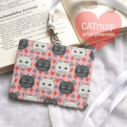 【受注生産】CATrump プリントパスケース 1枚目の画像