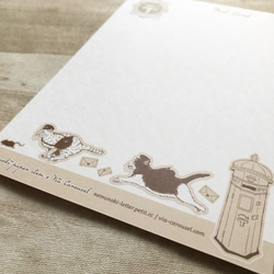 猫たちの郵便局 ポストカード4枚セット 5枚目の画像
