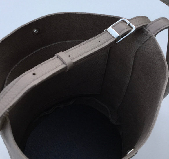 バケツ型のショルダーバック（受注生産） 4枚目の画像