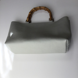 天然素材のバンブーバッグ♪おとな女子にピッタリ⭐︎(受注生産） 8枚目の画像