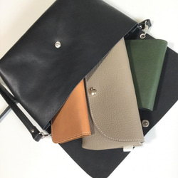 長財布が入るショルダーバッグ　(受注生産) 5枚目の画像