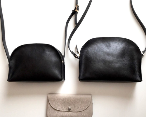 【最終値下げ】Naptime. ハーフムーンBAG ラバーキーホルダーセット CALLNE】2WAY Half Moon Mini Bag / 2WAYハーフムーンミニバッグ