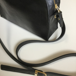 ハーフムーンバッグ(大・マチ広タイプ)  折りたたみ傘も入ります♪ (受注生産) 8枚目の画像