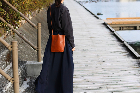 長財布が入るサコッシュ♪(受注生産) 6枚目の画像