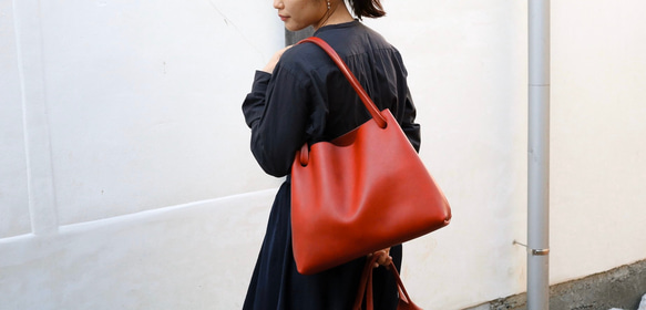 ロングベルトのトートバッグ(受注生産) 1枚目の画像