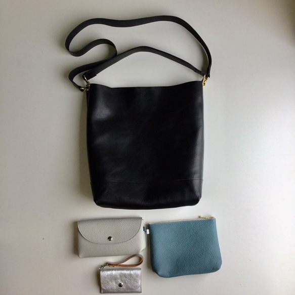 ゴールド金具の２WAYショルダー（受注生産） 4枚目の画像