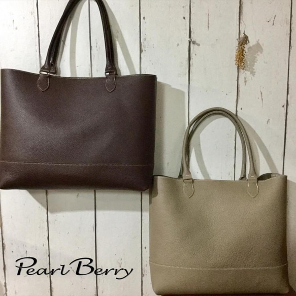 きれいめ大きめ蓋つきトートバック ♫(受注生産) 2枚目の画像