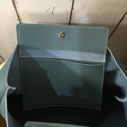 きれいめ大きめ蓋つきトートバック ♫(受注生産) 5枚目の画像