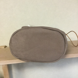 ヌバックで作った巾着バッグ（受注生産） 6枚目の画像