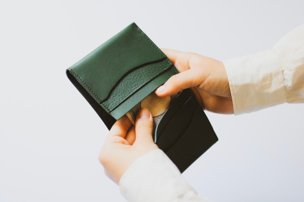 二つ折り財布    送料込み（受注生産）