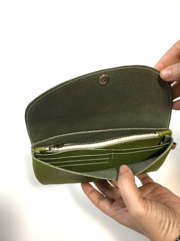 内ポケット付き長財布　（受注生産） 2枚目の画像