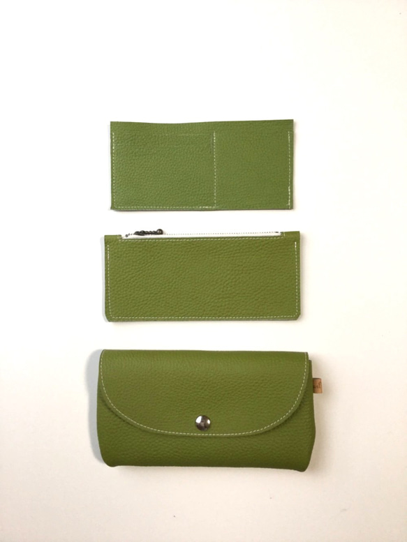 内ポケット付き長財布　（受注生産） 3枚目の画像