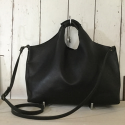 牛革なのに軽い大人バッグ♪（受注生産) 6枚目の画像