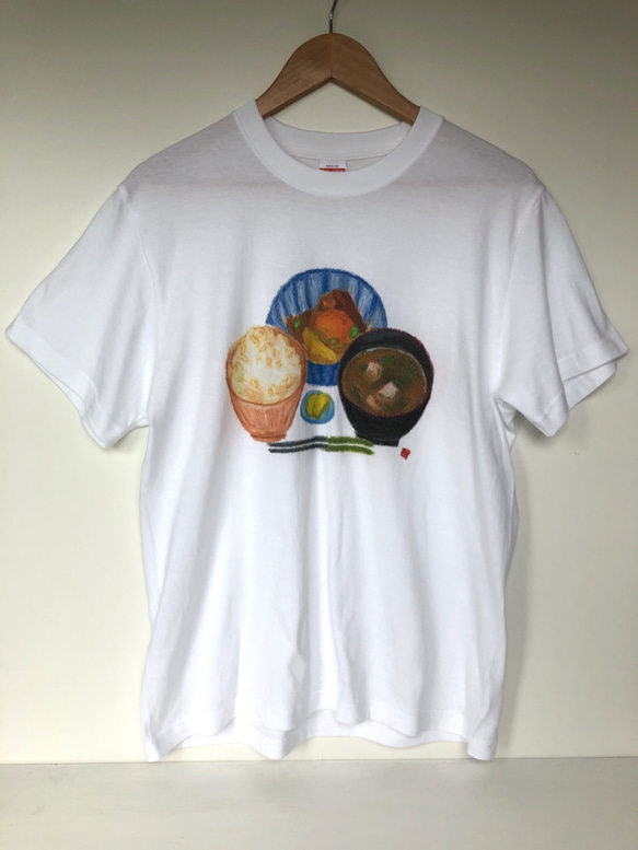 肉じゃが定食Tシャツ 1枚目の画像