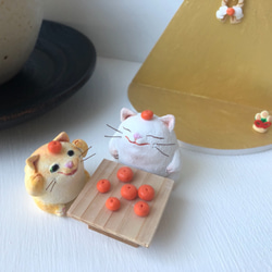 鏡餅みたいな猫さんお正月セット 7枚目の画像