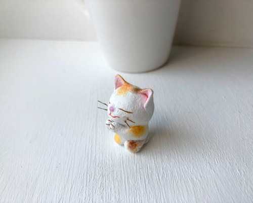 祈る猫さん<ミケ> その他人形 松岡 ぜんぶ 通販 11968689