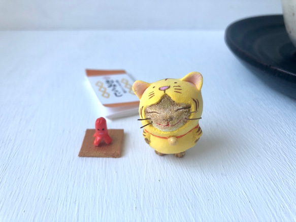 今年は、もう干支でしょ！猫さんお正月セット（キジトラ） 1枚目の画像