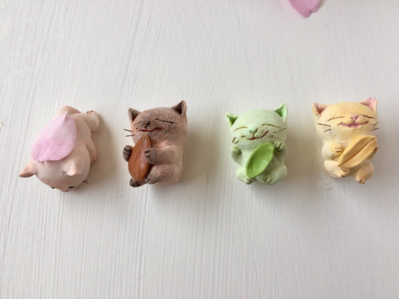 春のお菓子みたいな猫さんセット 3枚目の画像