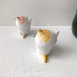 《再販》逢いたかった猫さん　黄トラ白 受注制作 3枚目の画像