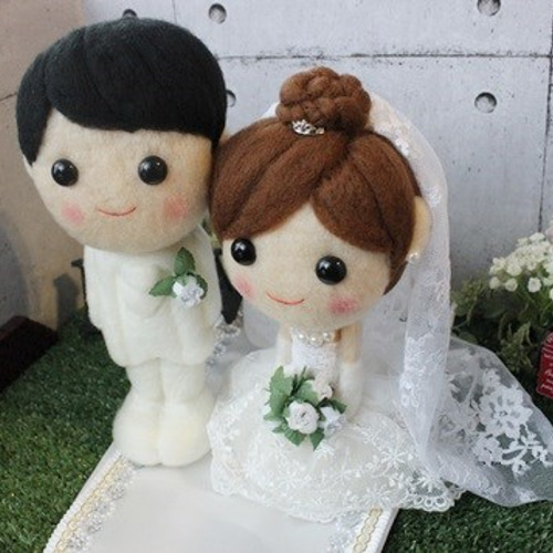 花嫁花婿陶器人形　老夫婦　ウエディングボード飾り 花嫁花婿陶器人形 老夫婦 ウエディングボード飾り 【公式通販】