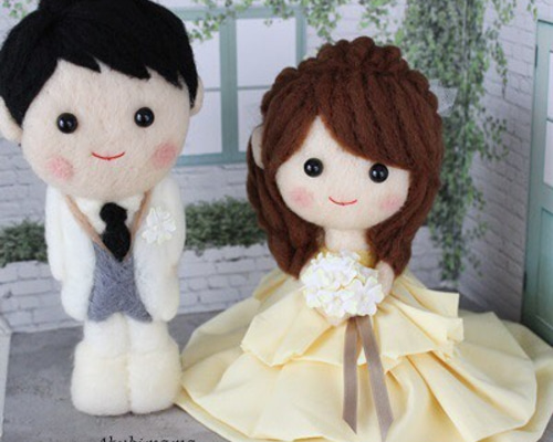 オーダー☆ウェディングドール中サイズ その他ペーパーアイテム