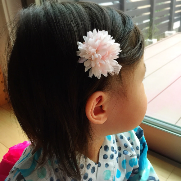 ピンポンマムのヘアクリップmini 3枚目の画像