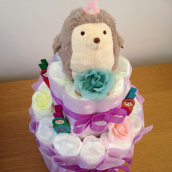 Diaper cake オムツケーキ・ユニセックス 3枚目の画像
