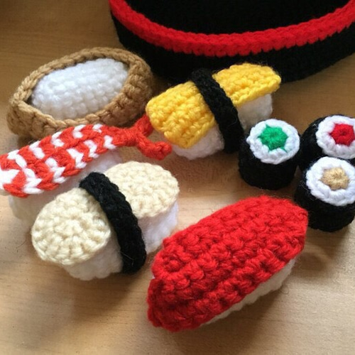 あみぐるみ おままごと お寿司セット おもちゃ・人形 EmJay 通販