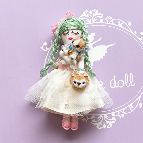 ルルベちゃんとあなたの大切なペット(受注作成) バッグチャーム