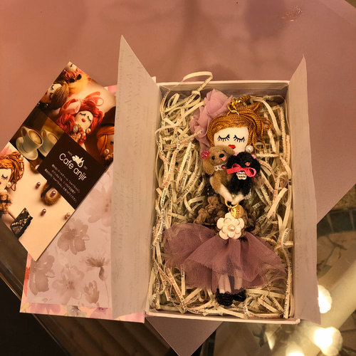 ルルベちゃんとあなたの大切なペット2匹(受注作成) バッグ