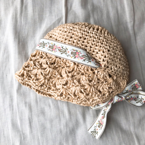 韓国製フラワー刺繍リネンボンネットハット 女性用3 Color フラワー刺繍ソフトハット | Sugri Official Online Store