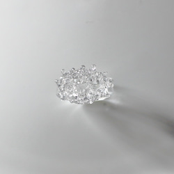 ガラス結晶の群生　ガラスリング　 6枚目の画像