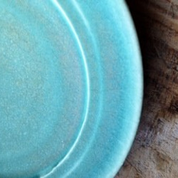 値下げoutlet:robin egg's blue plate (lim) 4枚目の画像