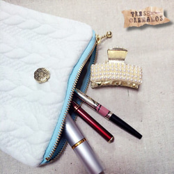 knit cloth ♡ cosmetic pouch 4枚目の画像