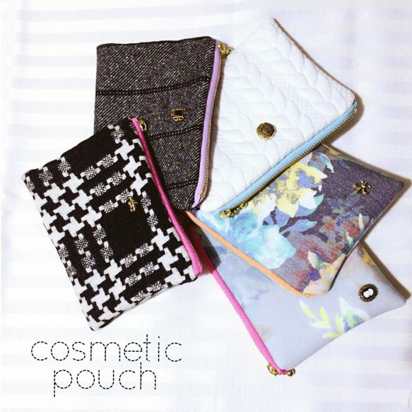 knit cloth ♡ cosmetic pouch 5枚目の画像