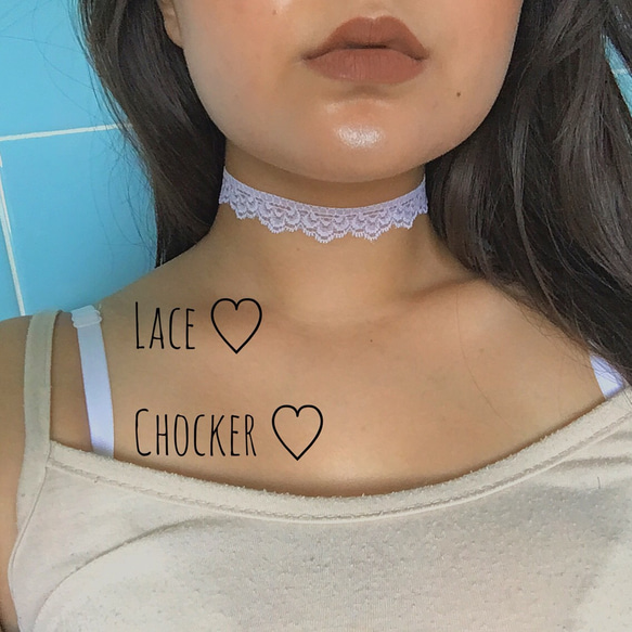 Laced love chocker // レースチョーカー 1枚目の画像