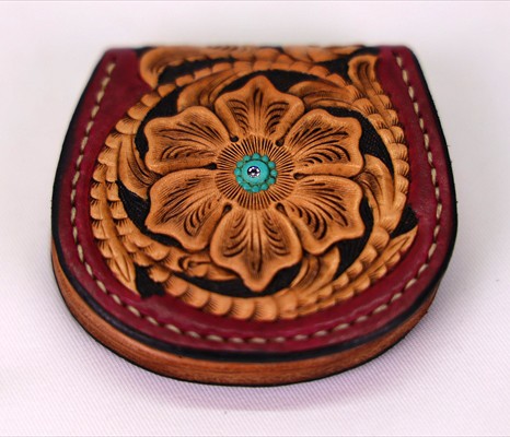 コインケース(ワインレッド)