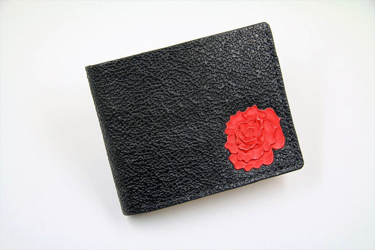 ビルフォード(財布)ブラック＋バラ