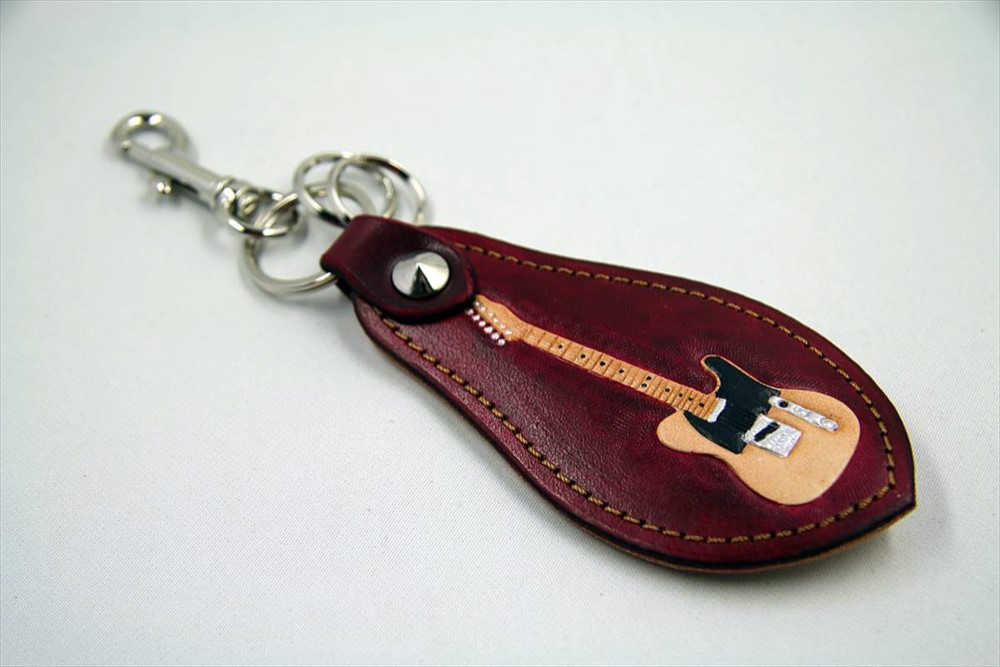 靴べらフォルダー(FENDERテレキャス)ワインレッド