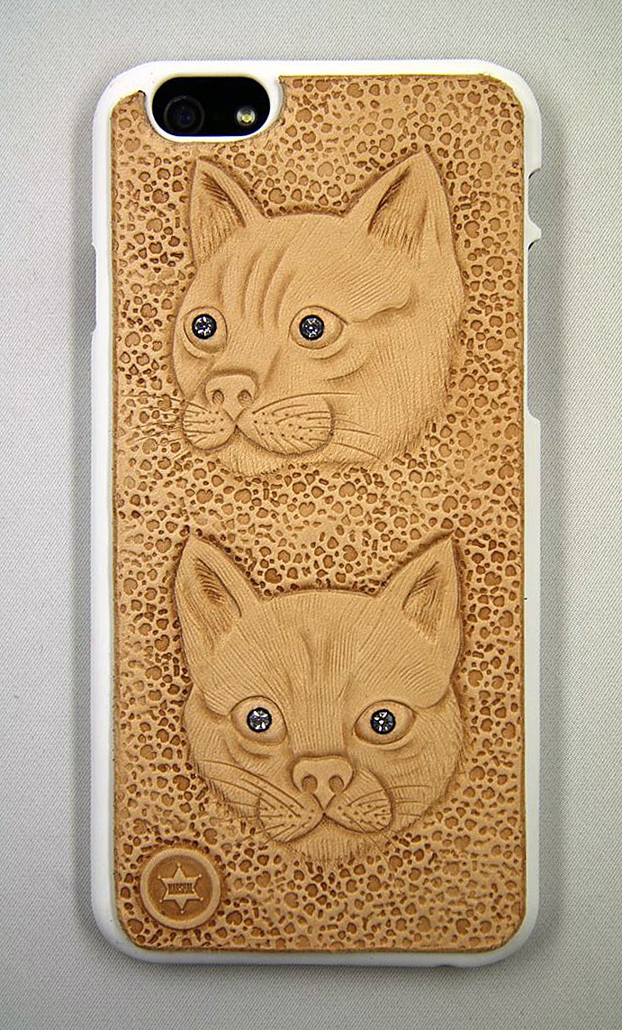 iPhone6カバー(猫顔2) 2