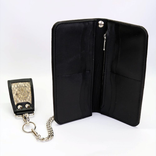 ガラガラ蛇ウォレット 長財布 スタジオマーシャル 通販｜Creema  