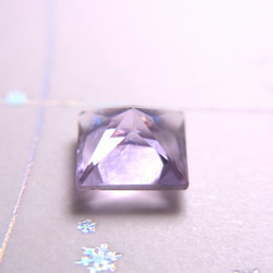 ローズアメシスト（プリンセスカット・5mm） 4枚目の画像