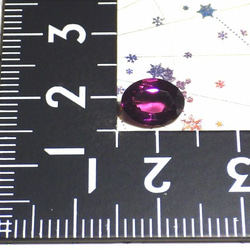 グラスストーン2個セット（8×6mm） 6枚目の画像