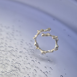 水滴のリング　SV925 6枚目の画像