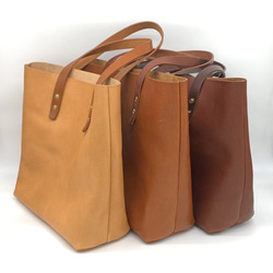 Vintage Style “Standard” Tote / Cognac 2枚目の画像